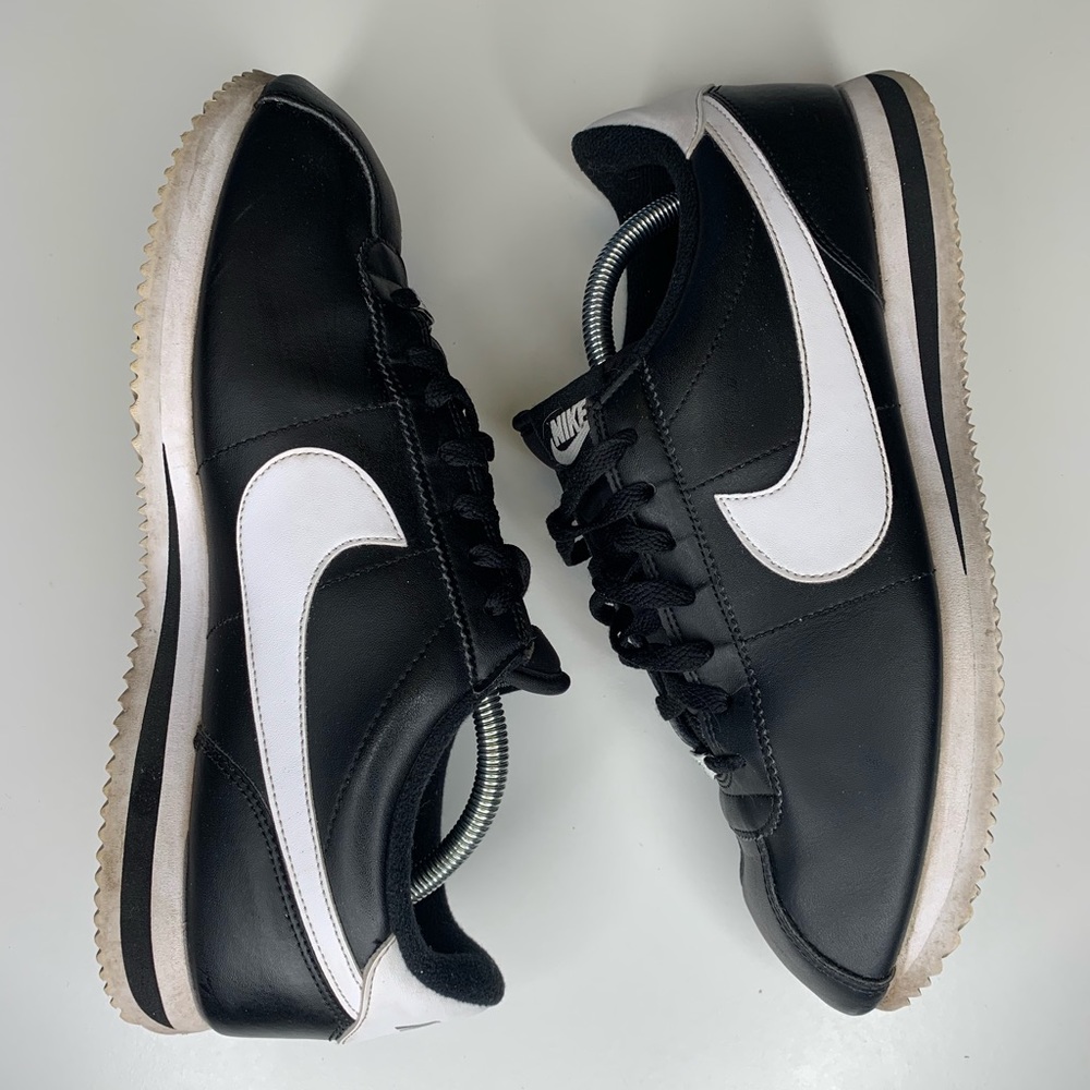 🎯SOLD🎯Nike Cortez Basic Leather Black/White